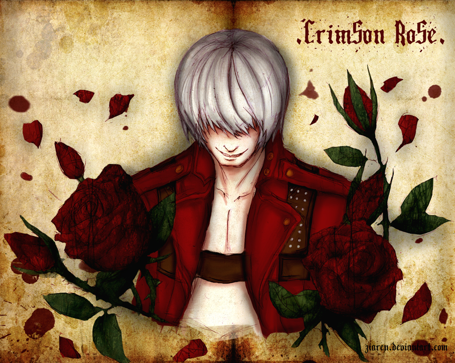 DMC : Crimson Rose - Digital by ZiaReN