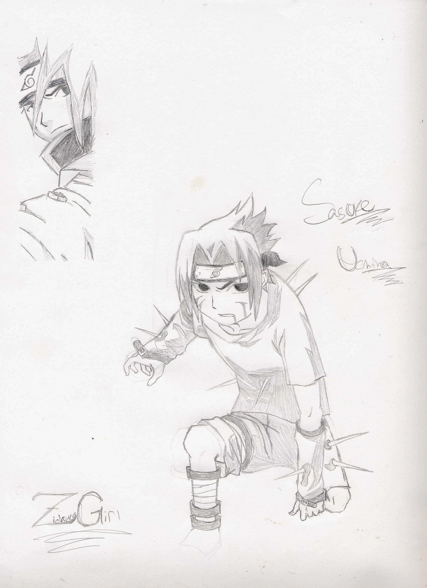 Uchiha Sasuke by ZidanesGirl