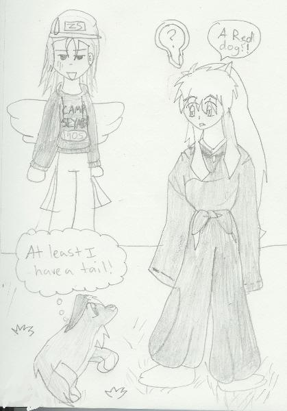InuYasha has NO tail!!!! by Ziggy_Stardust