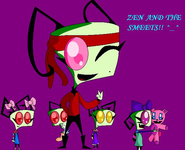 Welcome Gift For Invader-Zen!! by ZimaZem