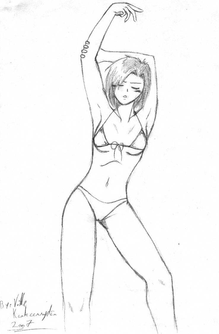 Bikini stretching by Ziraija