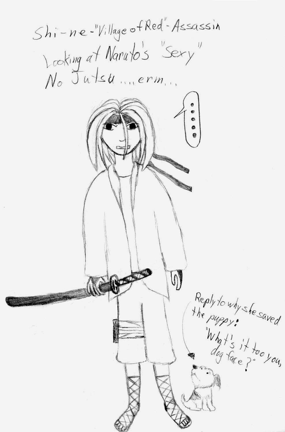 Shi-Ne, my Naruto character by Ziran152