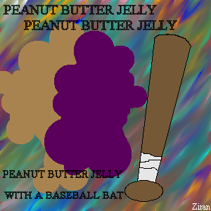 It's peanut butter jelly time! - oekaki by Ziran152