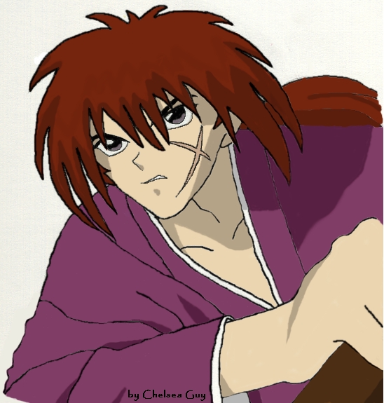 Kenshin Intense (colored) by Ziran152