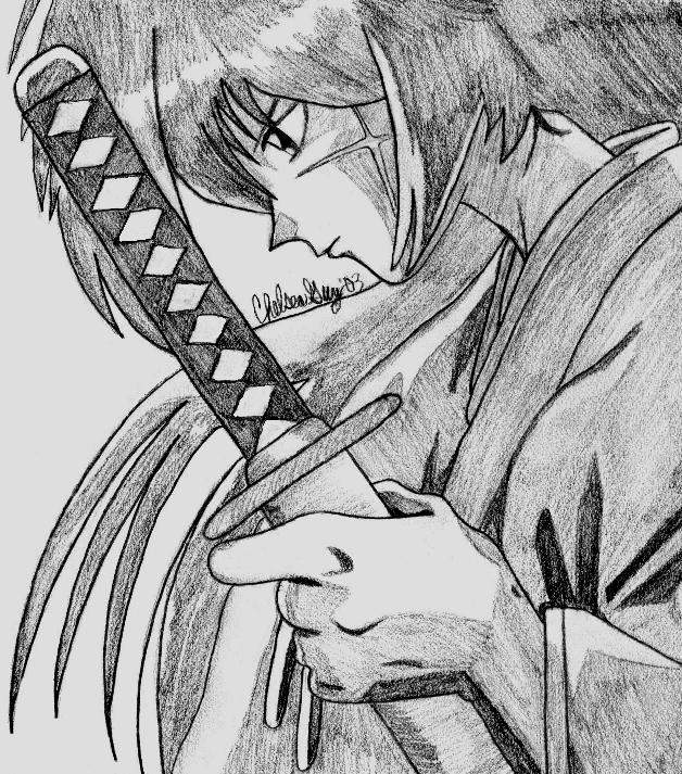 Kenshin Thinking Through Sword by Ziran152