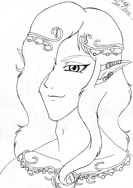 God of beauty - INKS by Zodiac_Tarrot_Magician