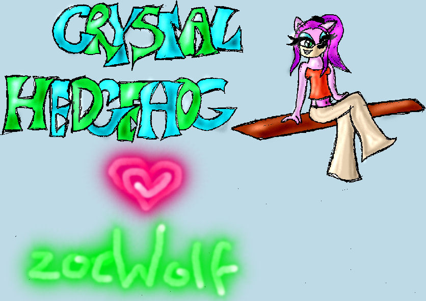 REQUEST: Crystal-girl by Zoewolf