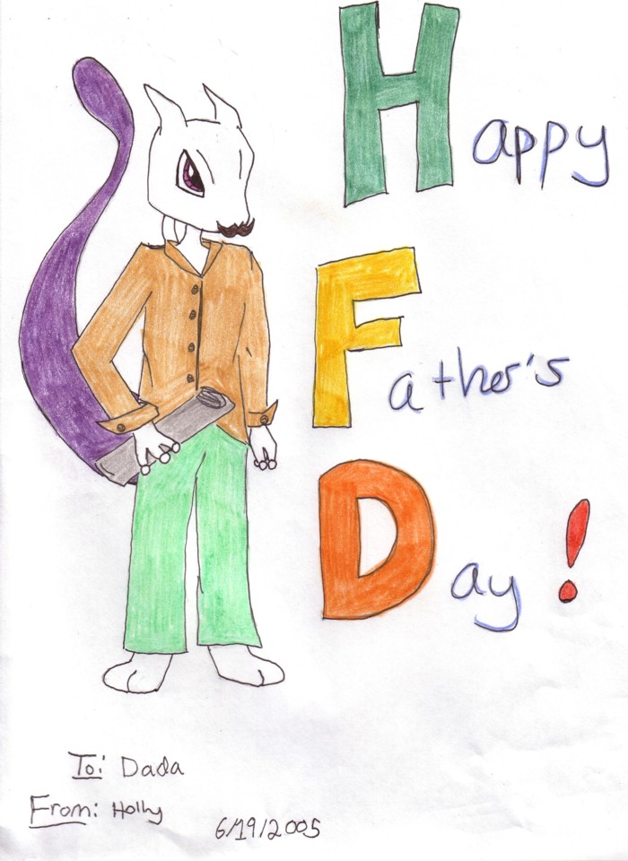 Daddy Mewtwo (for Father's Day!) by ZoidianGirl_DSZ