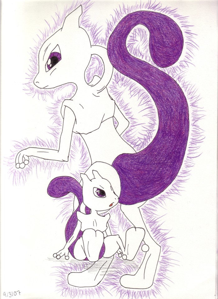 Overlook of Mewtwo by ZoidianGirl_DSZ