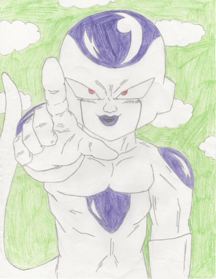 Frieza, Pointing at YOU! by ZoidianGirl_DSZ