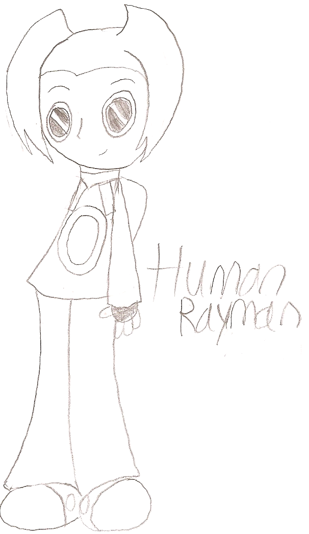 Human Rayman by Zoke901