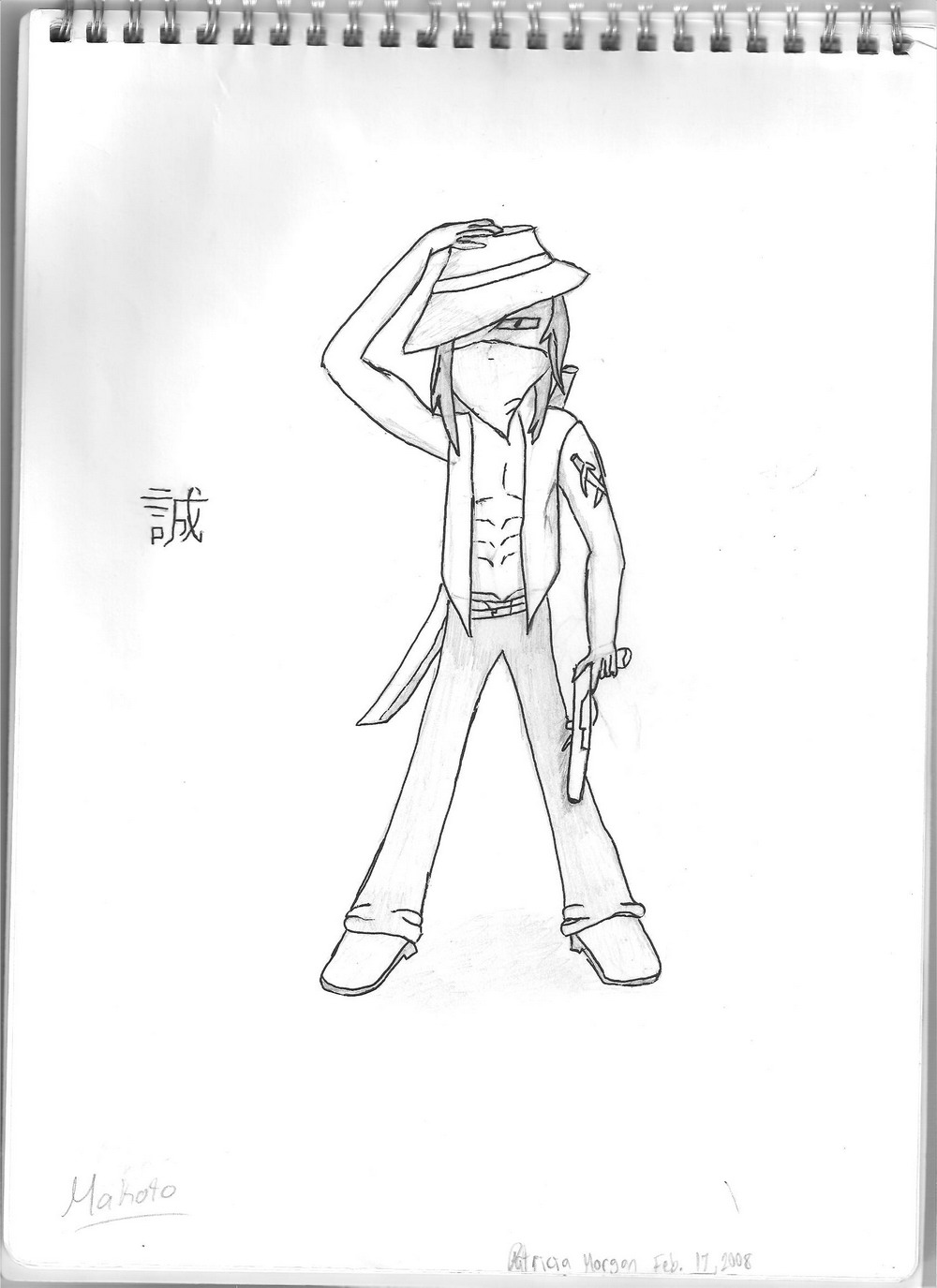 Makoto (1 of my One Piece OCs) by ZoroGurl