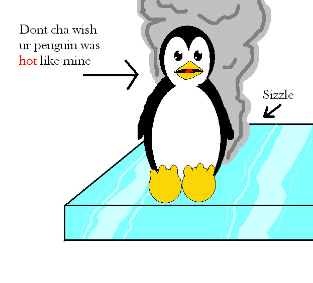Hot Penguin..lol by ZoroGurl