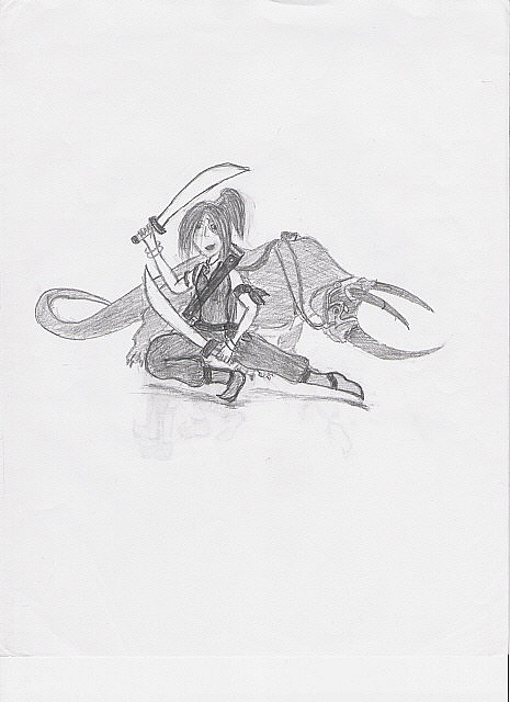 Female swordsman by Zukosangel_04