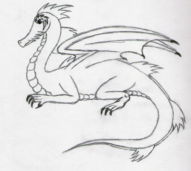 Dragon Coloring Page by Zukosangel_04