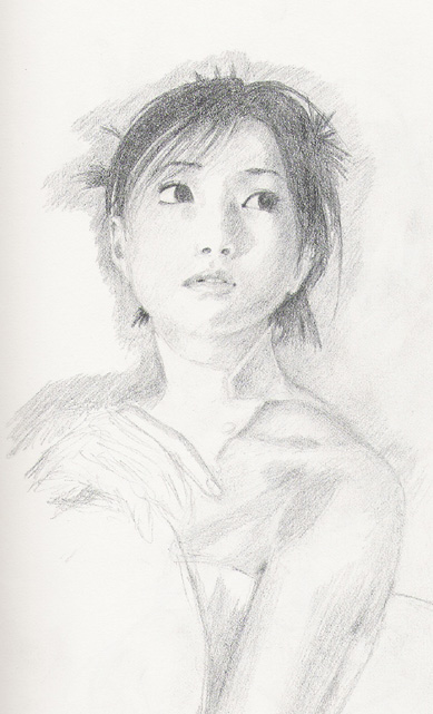 Ayumi sketch by zakuman