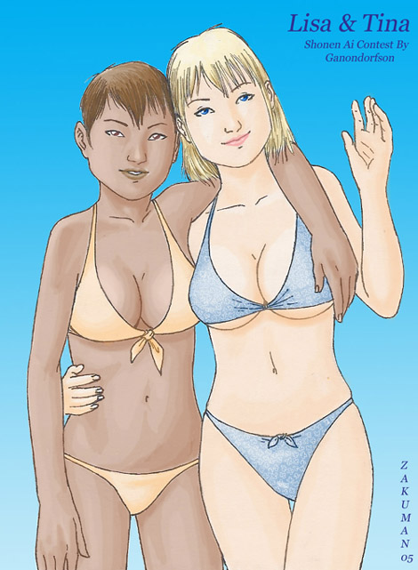 Lisa & Tina (best friends?) by zakuman