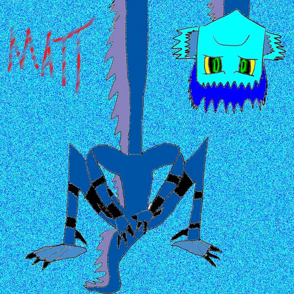 Another IZ character: Matt the Lake Monster by zamnza