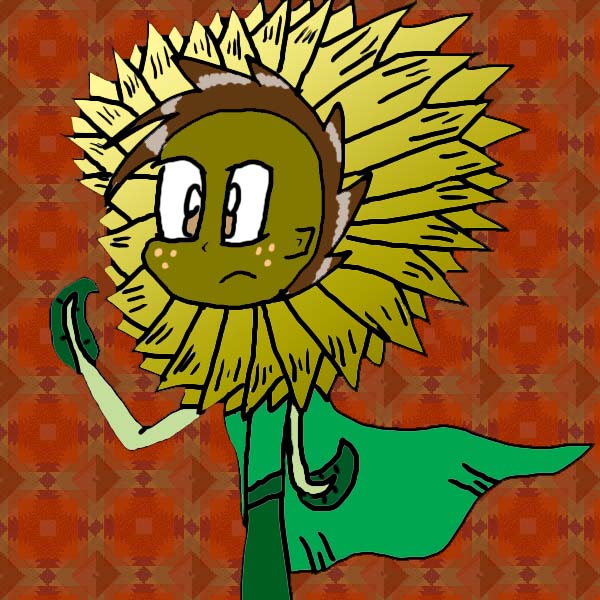 Sunflower man by zamnza