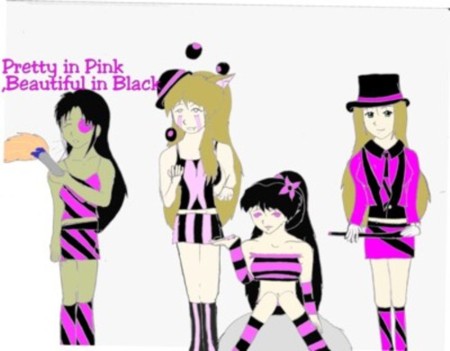 Pink/black carnival by zelda41