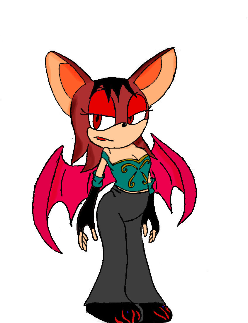 tammy the bat (color) by zelosgirl120