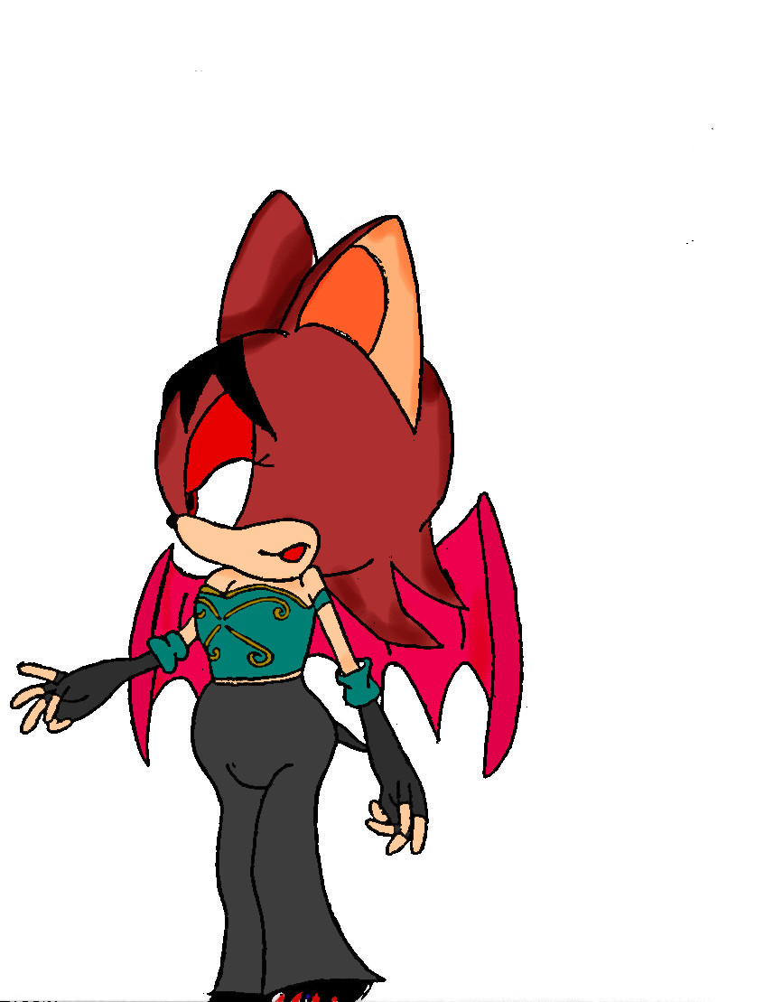 Tammy the bat 2 (color) by zelosgirl120