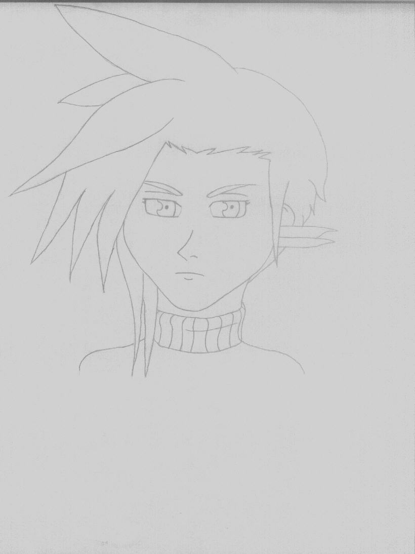 My version of cloud *front view* by zelosgirl120