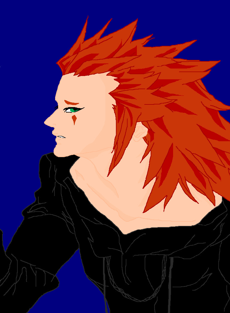 Axel (colored WITH the shades!) by zelosgirl120