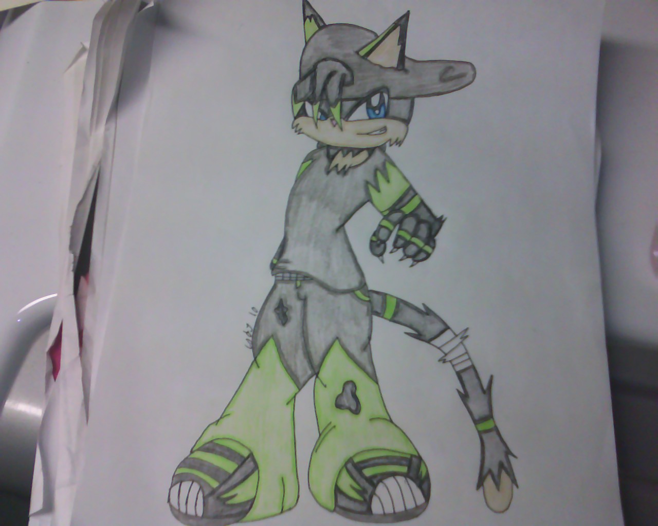 oxide the cat by zephyrthewolf121
