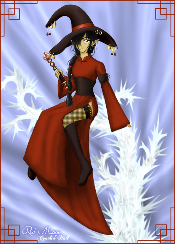 Red Mage by zerofoxie