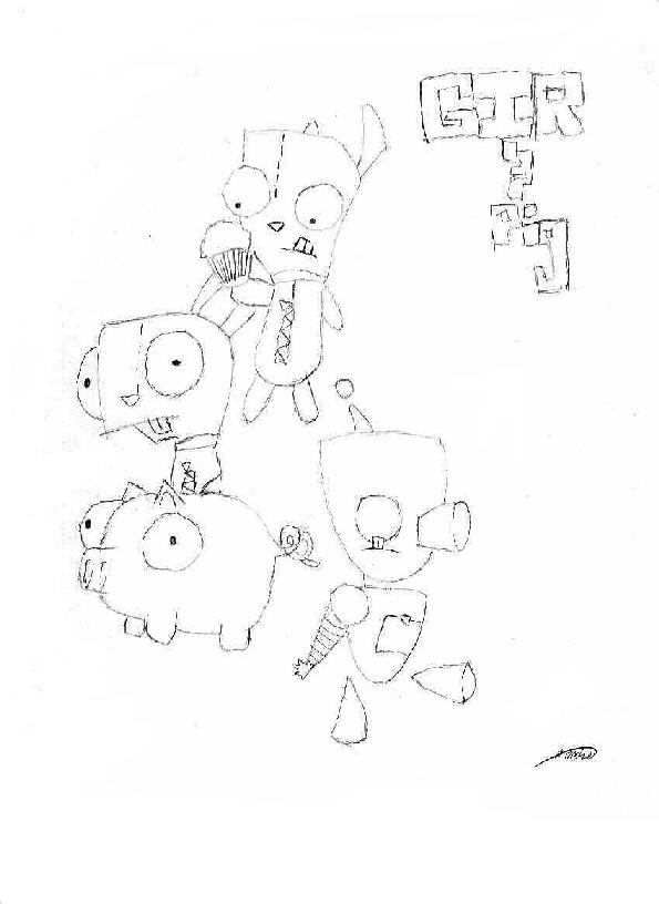 Gir and Pig by zerohack