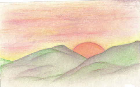 Mountain Sunset by zetarose