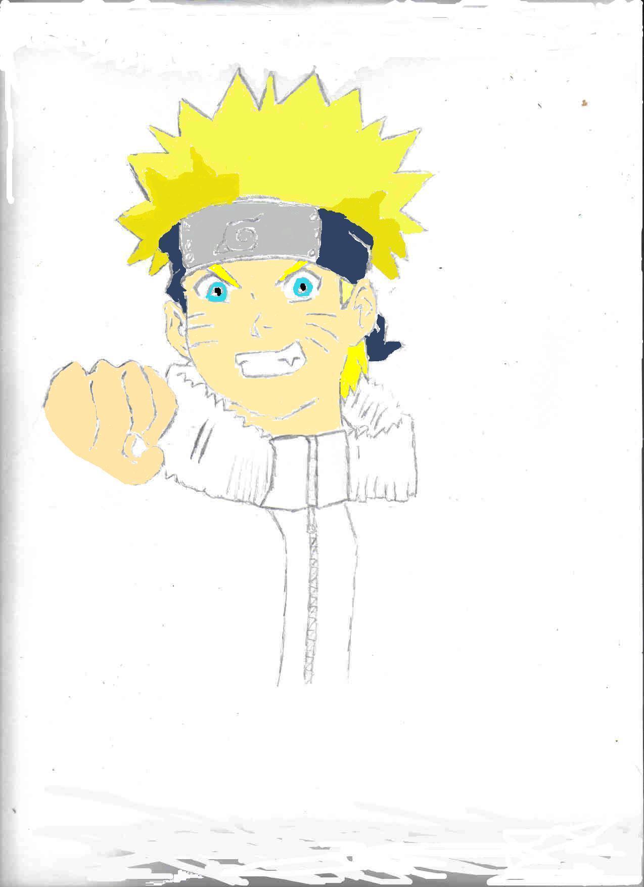Naruto Uzumaki (colored) by ziaruchiha222