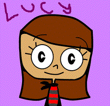 Lucy says welcome by zimrulerofearth