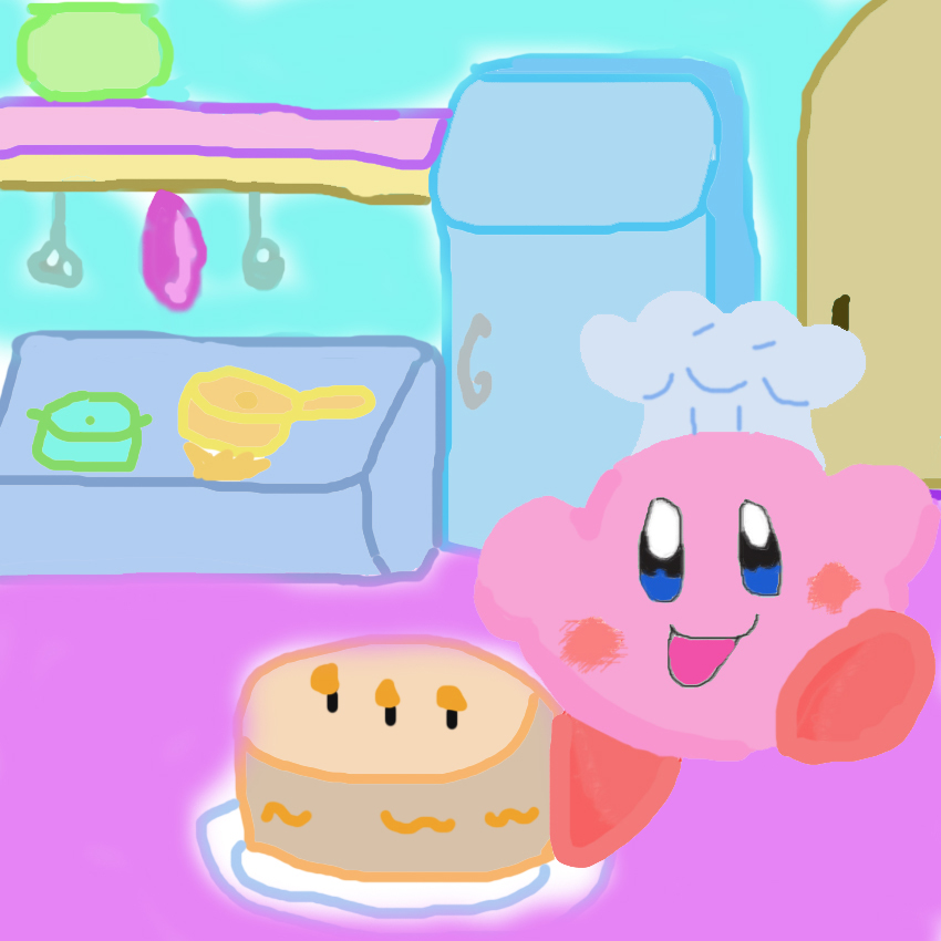 Cooking with Kirby!!! by zoomy