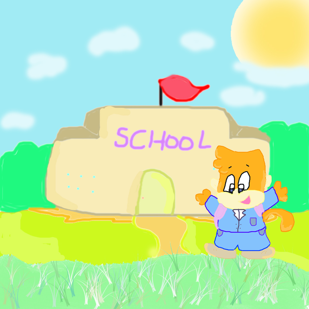 Lazlo goes to the School!!n,n by zoomy