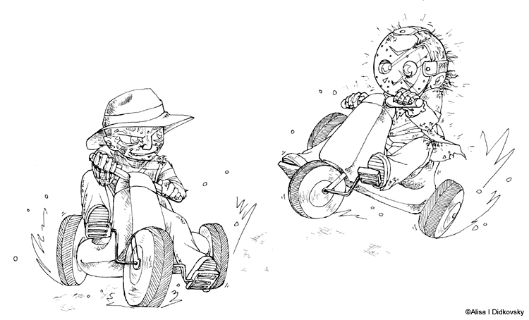 Big Wheel Racers by zooni