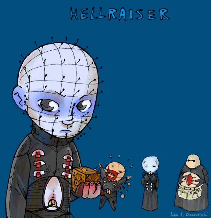Pinhead and Pals by zooni