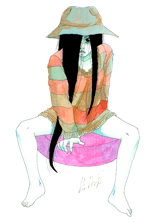 Sadako in Fred's Sweater by zooni
