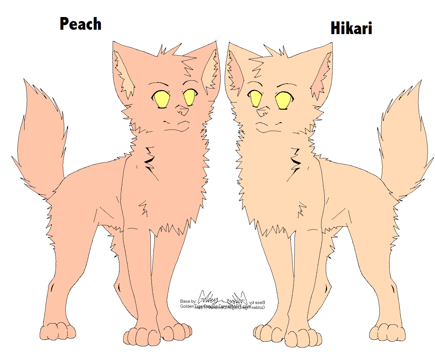 Peach and Hikari by zora122