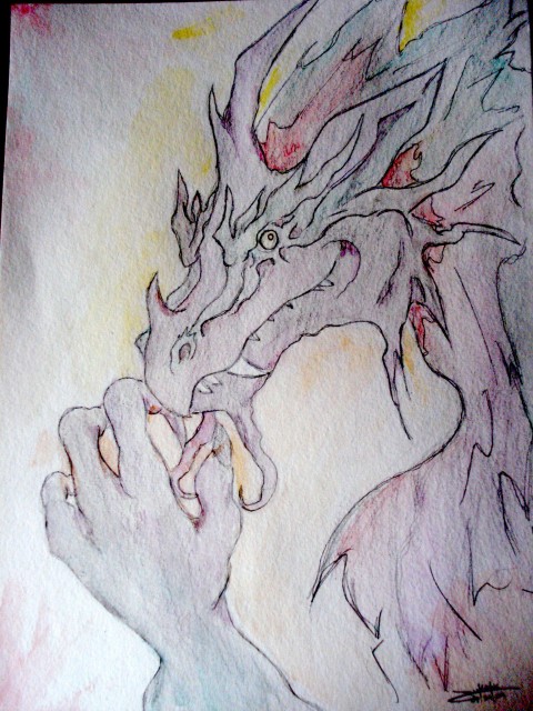 Just a dragon by zukate08